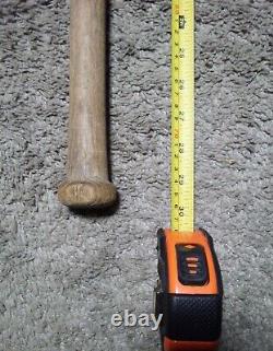 Antique Vintage H&B 125 Louisville Slugger 30 Grey Wood Baseball Bat Rare