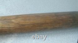 Antique / Vintage Heavy Wooden Baseball Bat 32 Inches In Length 2