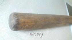 Antique / Vintage Heavy Wooden Baseball Bat 32 Inches In Length 2