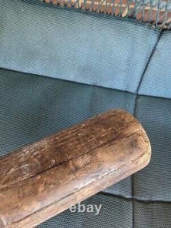 Antique Vintage Louisville Slugger Baseball Bat With NYAC Insignia