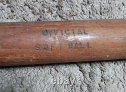 Antique Vintage WW2 1940s Appalachian MFG. Corp. 480 Softball Baseball Bat Rare