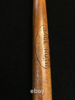 Antique Vintage Yankees 1927 Babe Ruth Athletic Underwear 14 Baseball Mini Bat