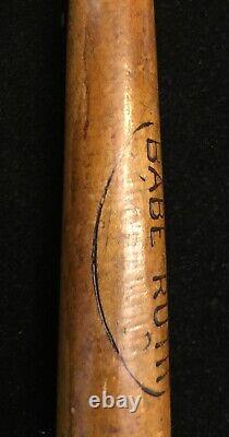 Antique Vintage Yankees 1927 Babe Ruth Athletic Underwear 14 Baseball Mini Bat