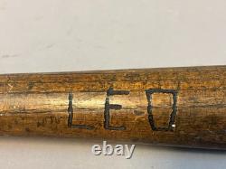 Antique Vtg 10s-20s REACH SPECIAL No 3/0 Wood Baseball Bat 33.5 34.5oz H14 LEO