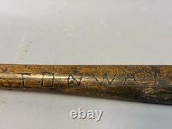 Antique Vtg 10s-20s REACH SPECIAL No 3/0 Wood Baseball Bat 33.5 34.5oz H14 LEO
