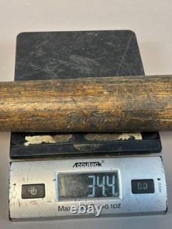 Antique Vtg 10s-20s REACH SPECIAL No 3/0 Wood Baseball Bat 33.5 34.5oz H14 LEO