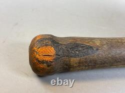 Antique Vtg 1900s Wooden Baseball Bat with Mushroom Knob with Lathe Marks 30.5 17oz Antique Vtg 1900s Wooden Baseball Bat with Mushroom Knob with Lathe Marks 30.5 17oz