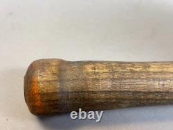 Antique Vtg 1900s Wooden Baseball Bat with Mushroom Knob with Lathe Marks 30.5 17oz Antique Vtg 1900s Wooden Baseball Bat with Mushroom Knob with Lathe Marks 30.5 17oz