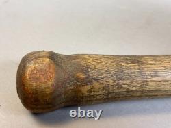 Antique Vtg 1900s Wooden Baseball Bat with Mushroom Knob with Lathe Marks 30.5 17oz Antique Vtg 1900s Wooden Baseball Bat with Mushroom Knob with Lathe Marks 30.5 17oz