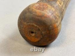 Antique Vtg 1900s Wooden Baseball Bat with Mushroom Knob with Lathe Marks 30.5 17oz Antique Vtg 1900s Wooden Baseball Bat with Mushroom Knob with Lathe Marks 30.5 17oz