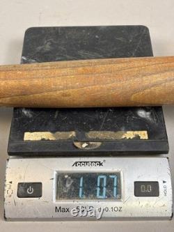 Antique Vtg 1900s Wooden Baseball Bat with Mushroom Knob with Lathe Marks 30.5 17oz Antique Vtg 1900s Wooden Baseball Bat with Mushroom Knob with Lathe Marks 30.5 17oz