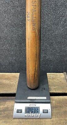 Antique Vtg 1910s-20s Spalding Model 250-Y Wood Baseball Bat 34 Uncracked 37oz