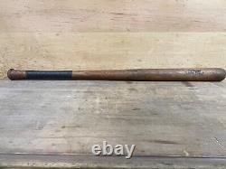 Antique Vtg 1910s 33.5 M. H. & T. WOLVERINE PLAYGROUND Saline MI Baseball Bat