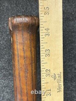 Antique Vtg 1910s Spalding League Model Wood Baseball Bat 34.75 Dead Ball Era