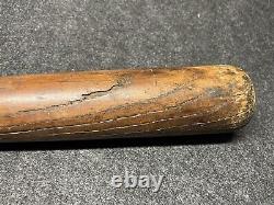 Antique Vtg 1920s 30s Spalding No. 7 Case Hardened Baseball Bat 35