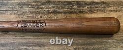 Antique Vtg 1920s E. C. Simmons American Leader Model #60 Baseball Bat 33 Rare