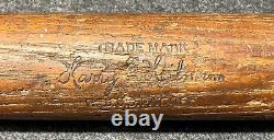 Antique Vtg 1920s Harry Heilmann Louisville Slugger Baseball Bat 35 Detroit HOF