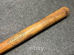 Antique Vtg 1920s Hillerich & Bradsby Champion #8 Baseball Bat 36 War Club