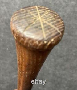 Antique Vtg 1920s Hillerich & Bradsby Champion #8 Baseball Bat 36 War Club