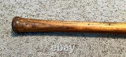 Antique Vtg 1920s Louisville Bat Co. No. 19 Decal Baseball Bat 34 Louisville KY