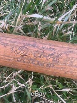 Antique Vtg 20s Ty Cobb 40 TC H&B 34 Baseball Bat Detroit Tigers HOF 36.5oz