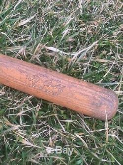 Antique Vtg 20s Ty Cobb 40 TC H&B 34 Baseball Bat Detroit Tigers HOF 36.5oz