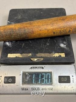Antique Vtg 20s VICTOR WRIGHT DITSON INDOOR No A Wood Baseball Bat 33 29oz I6