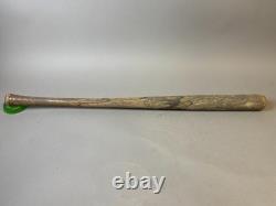 Antique Vtg 20s WOLVERINE PLAYGROUND Saline Michigan Softball Baseball Bat 12G