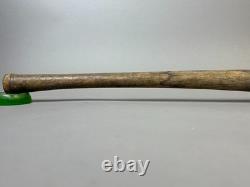 Antique Vtg 20s WOLVERINE PLAYGROUND Saline Michigan Softball Baseball Bat 12G
