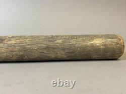 Antique Vtg 20s WOLVERINE PLAYGROUND Saline Michigan Softball Baseball Bat 12G