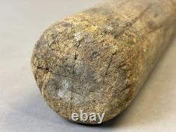 Antique Vtg 20s WOLVERINE PLAYGROUND Saline Michigan Softball Baseball Bat 12G