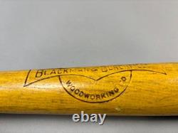 Antique Vtg 30s BLACKMAN & BURCHFIELD BELMONT NEW YORK 35 Wood Baseball Bat NOS