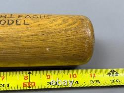 Antique Vtg 30s BLACKMAN & BURCHFIELD BELMONT NEW YORK 35 Wood Baseball Bat NOS
