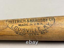 Antique Vtg 40s Hillerich Bradsby 125JC Joe Cronin 35 Wood Baseball Bat 36oz Antique Vtg 40s Hillerich Bradsby 125JC Joe Cronin 35 Wood Baseball Bat 36oz