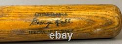 Antique Vtg 50s GEORGE KELL Hillerich Bradsby 125J Wood Baseball Bat 32 27oz 4B