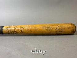 Antique Vtg 50s NY Yankees SPALDING BOBBY BROWN Wood Baseball Bat 33 33oz 14B