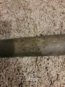 Antique Vtg Black Betsy Baseball Bat Spalding 105 Top Flight