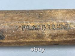 Antique Vtg Ca. 20s-30s ZINN BECK PLAYGROUND Wooden Baseball Bat 33 32oz Antique Vtg Ca. 20s-30s ZINN BECK PLAYGROUND Wooden Baseball Bat 33 32oz