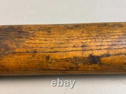 Antique Vtg Early 1900s DICKINSON NO 11 War Club Wooden Baseball Bat 33.5 37oz