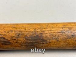 Antique Vtg Early 1900s DICKINSON NO 11 War Club Wooden Baseball Bat 33.5 37oz