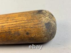 Antique Vtg Early 1900s DICKINSON NO 11 War Club Wooden Baseball Bat 33.5 37oz