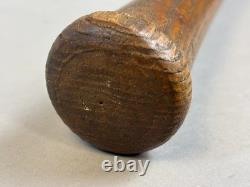 Antique Vtg Early 1900s DICKINSON NO 11 War Club Wooden Baseball Bat 33.5 37oz