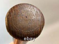 Antique Vtg Early 1900s DICKINSON NO 11 War Club Wooden Baseball Bat 33.5 37oz