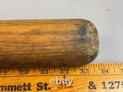 Antique Vtg Early 1900s DICKINSON NO 11 War Club Wooden Baseball Bat 33.5 37oz Antique Vtg Early 1900s DICKINSON NO 11 War Club Wooden Baseball Bat 33.5 37oz