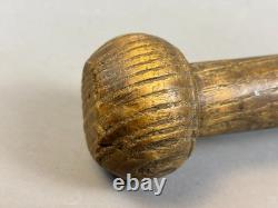 Antique Vtg Early 1900s HUGE Mushroom Knob Wooden Baseball Bat 32 39oz SEE ALL Antique Vtg Early 1900s HUGE Mushroom Knob Wooden Baseball Bat 32 39oz SEE ALL