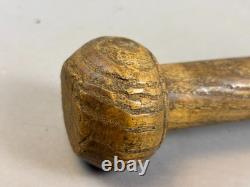 Antique Vtg Early 1900s HUGE Mushroom Knob Wooden Baseball Bat 32 39oz SEE ALL Antique Vtg Early 1900s HUGE Mushroom Knob Wooden Baseball Bat 32 39oz SEE ALL