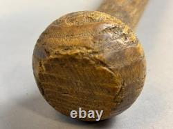 Antique Vtg Early 1900s HUGE Mushroom Knob Wooden Baseball Bat 32 39oz SEE ALL Antique Vtg Early 1900s HUGE Mushroom Knob Wooden Baseball Bat 32 39oz SEE ALL
