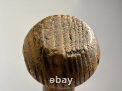 Antique Vtg Early 1900s HUGE Mushroom Knob Wooden Baseball Bat 32 39oz SEE ALL Antique Vtg Early 1900s HUGE Mushroom Knob Wooden Baseball Bat 32 39oz SEE ALL