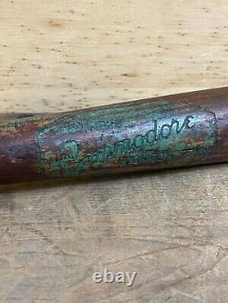Antique Vtg Early 1900s LEATHERS COMMODORE DICKSON TENNESSEE 34 Baseball Bat EX