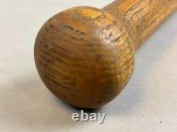 Antique Vtg Early 1900s Unmarked Wooden 33 Baseball Bat with Mushroom Knob 26oz Antique Vtg Early 1900s Unmarked Wooden 33 Baseball Bat with Mushroom Knob 26oz